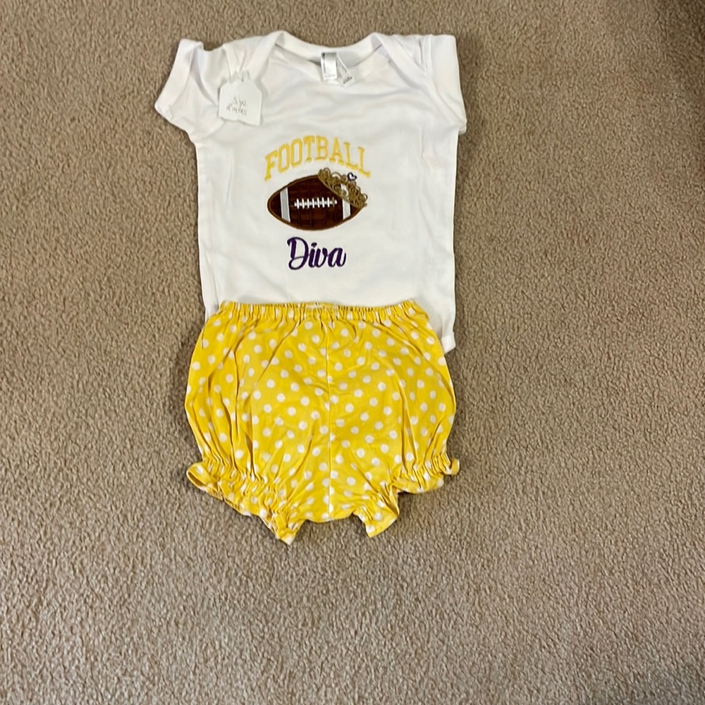 Onesie and bloomers